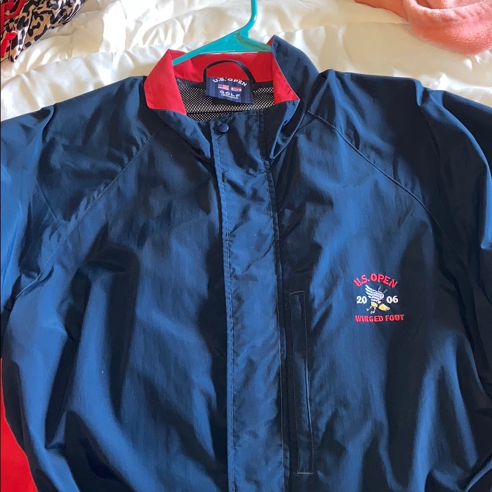 The official windbreaker of the 2006 US Open